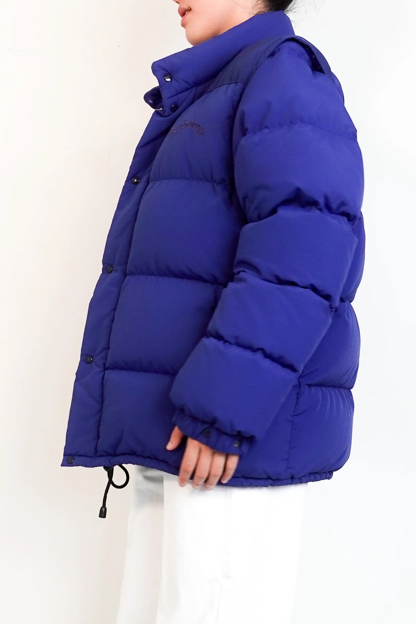 London blue puffer jacket