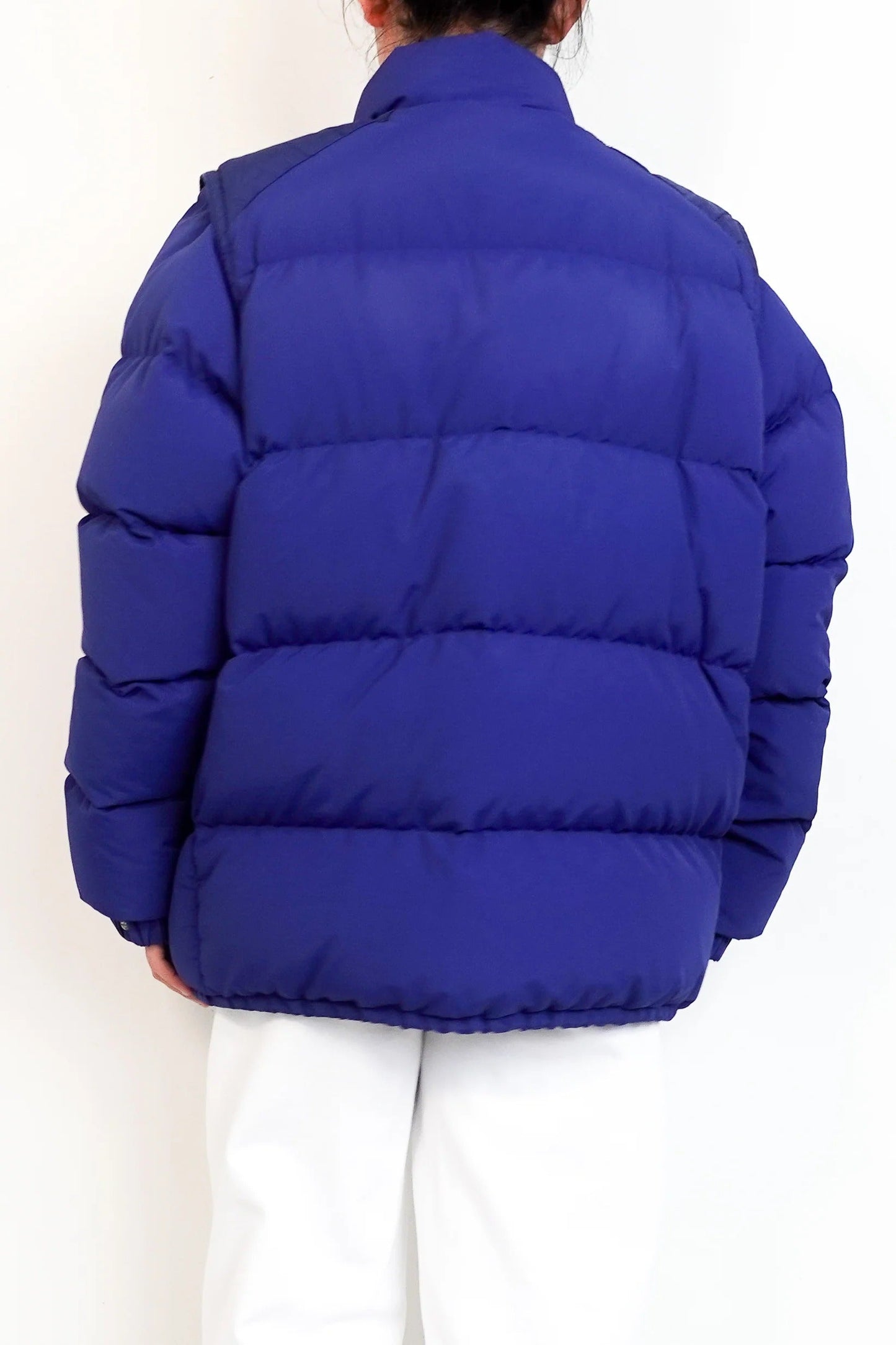 London blue puffer jacket