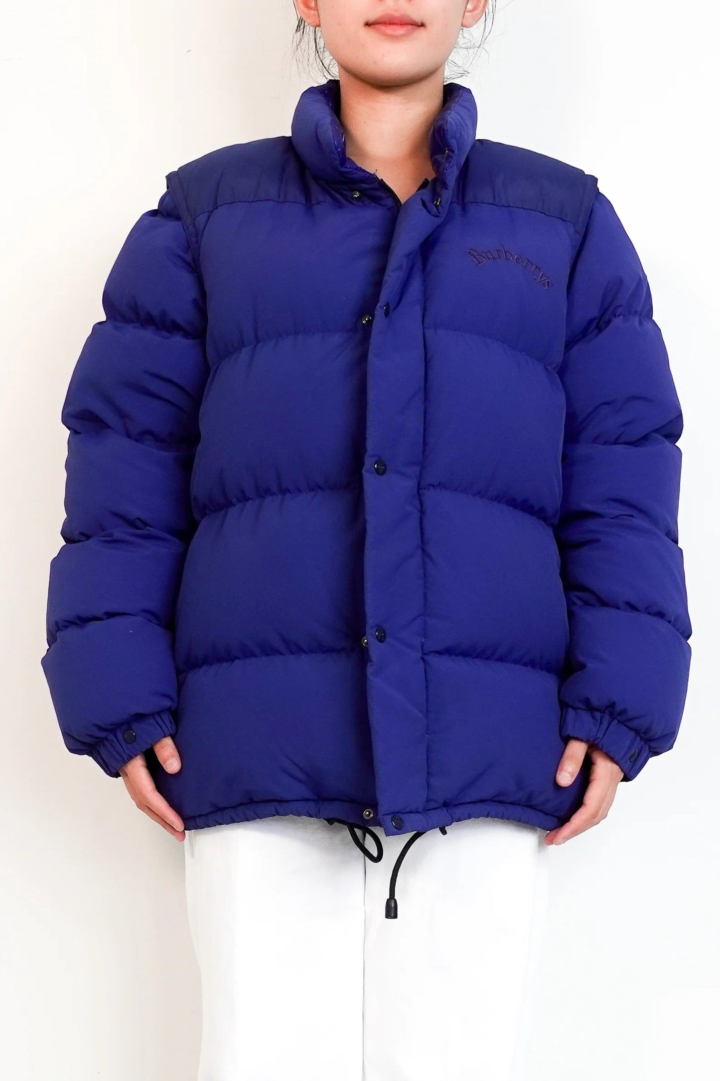 London blue puffer jacket